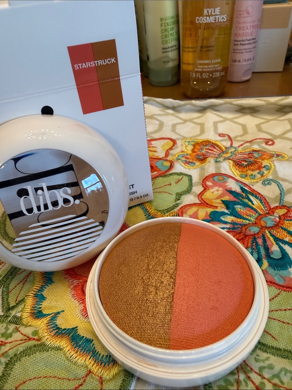 d.ibs Starstruck Dual Bronzer & Blush — Copper and Coral